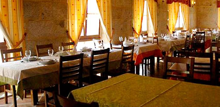Hotel La Casa Grande Ourense Étterem fotó